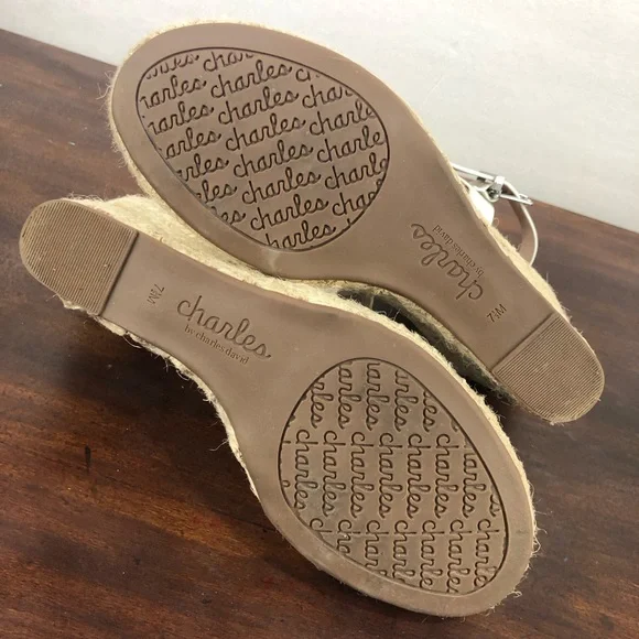 ✨EUC✨ white espadrille wedge sandal - Picture 5 of 10